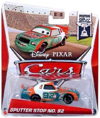 Sputter Stop No.92 - Disney Pixar Pistent Cup 2 toy car collectible - Main Image 1