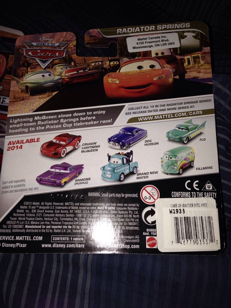 Flo - Radiator Springs, Wagon Well Motel toy car collectible - Main Image 2