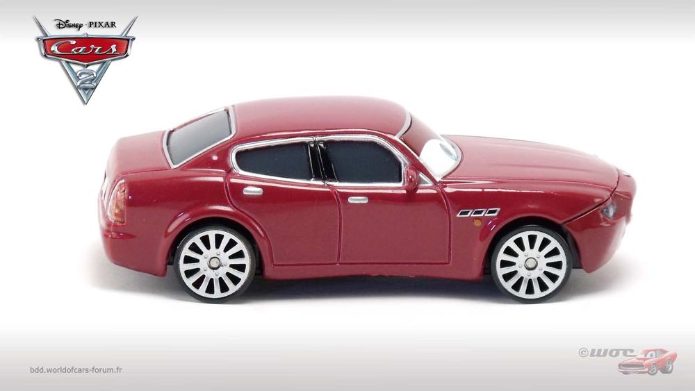 Carlo Maserati - (2011 - Cars 2) SINGLES (50) toy car collectible - Main Image 3