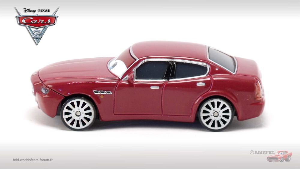 Carlo Maserati - (2011 - Cars 2) SINGLES (50) toy car collectible - Main Image 4