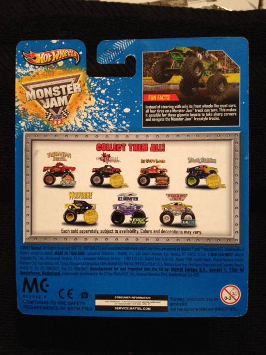 Wolverine - Monster Jam toy car collectible - Main Image 2