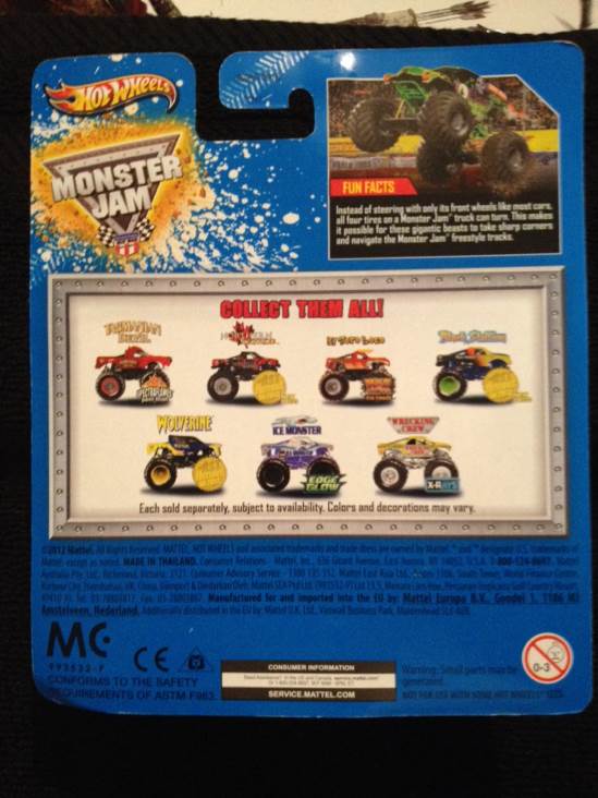 El Toro Loco - Monster Jam toy car collectible - Main Image 2