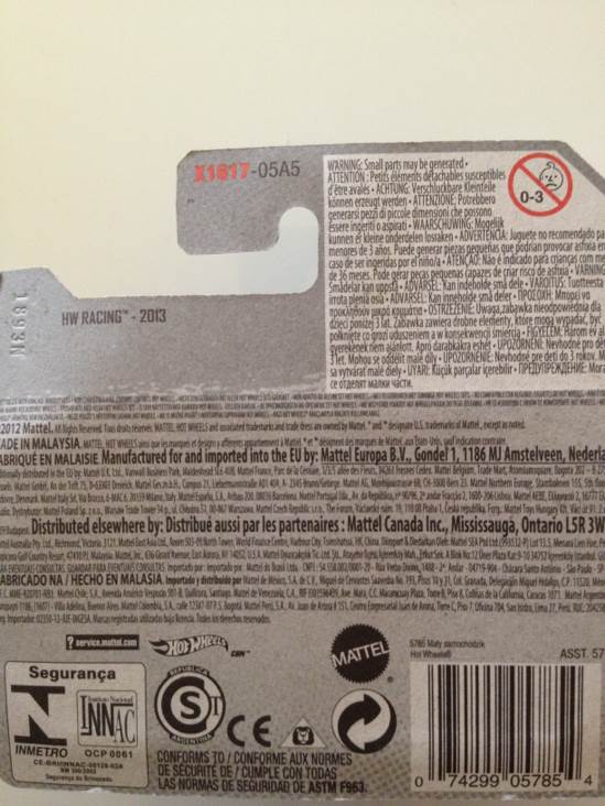 Skate Punk - HW Racing toy car collectible - Main Image 2