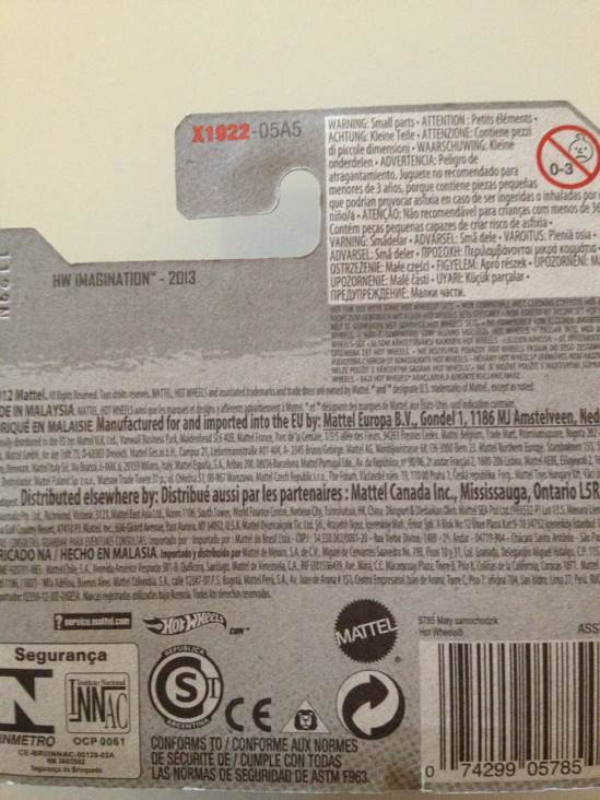 Turbo Turret - 2013 HW Imagination toy car collectible - Main Image 2