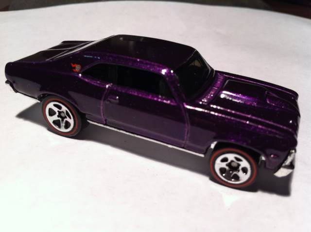’68 Chevy Nova - Red Line Series toy car collectible - Main Image 1
