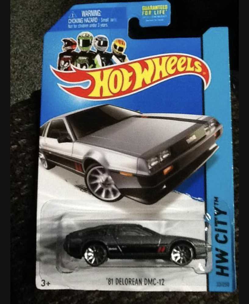 ’81 DELOREAN DMC-12 - HW City toy car collectible - Main Image 3