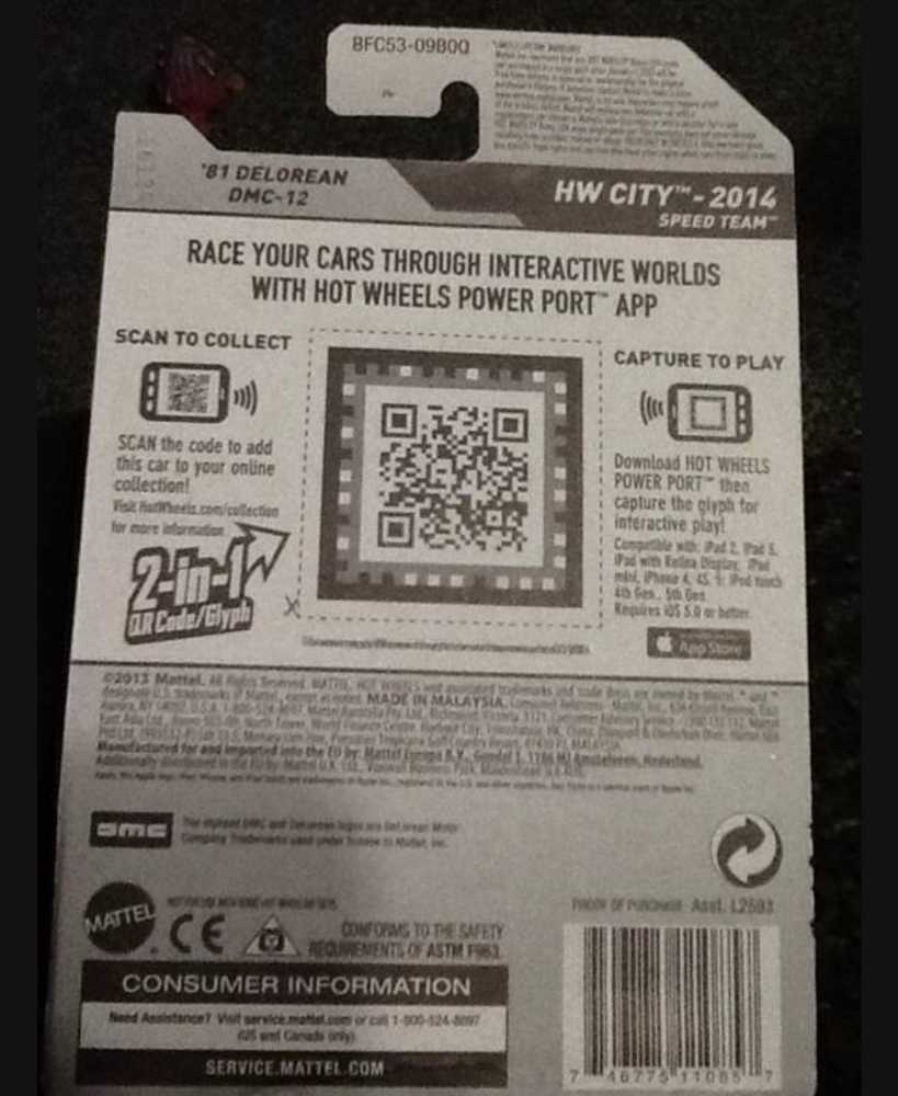 ’81 DELOREAN DMC-12 - HW City toy car collectible - Main Image 4