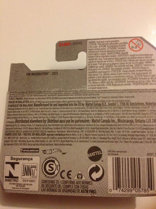 055/250 Bad Ratitude - 2013 HW Imagination toy car collectible - Main Image 2