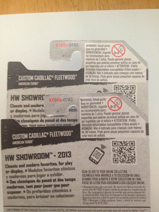 185/250 Custom Cadillac Fleetwood - 2013 HW Showroom toy car collectible - Main Image 2