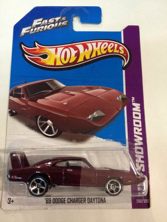 ’69 Dodge Charger Daytona - HW Showroom toy car collectible - Main Image 1