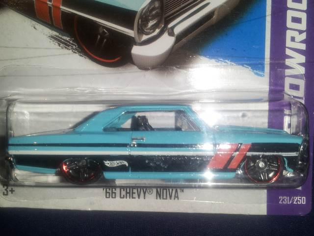 ’66 Chevy Nova - HW Showroom toy car collectible - Main Image 2