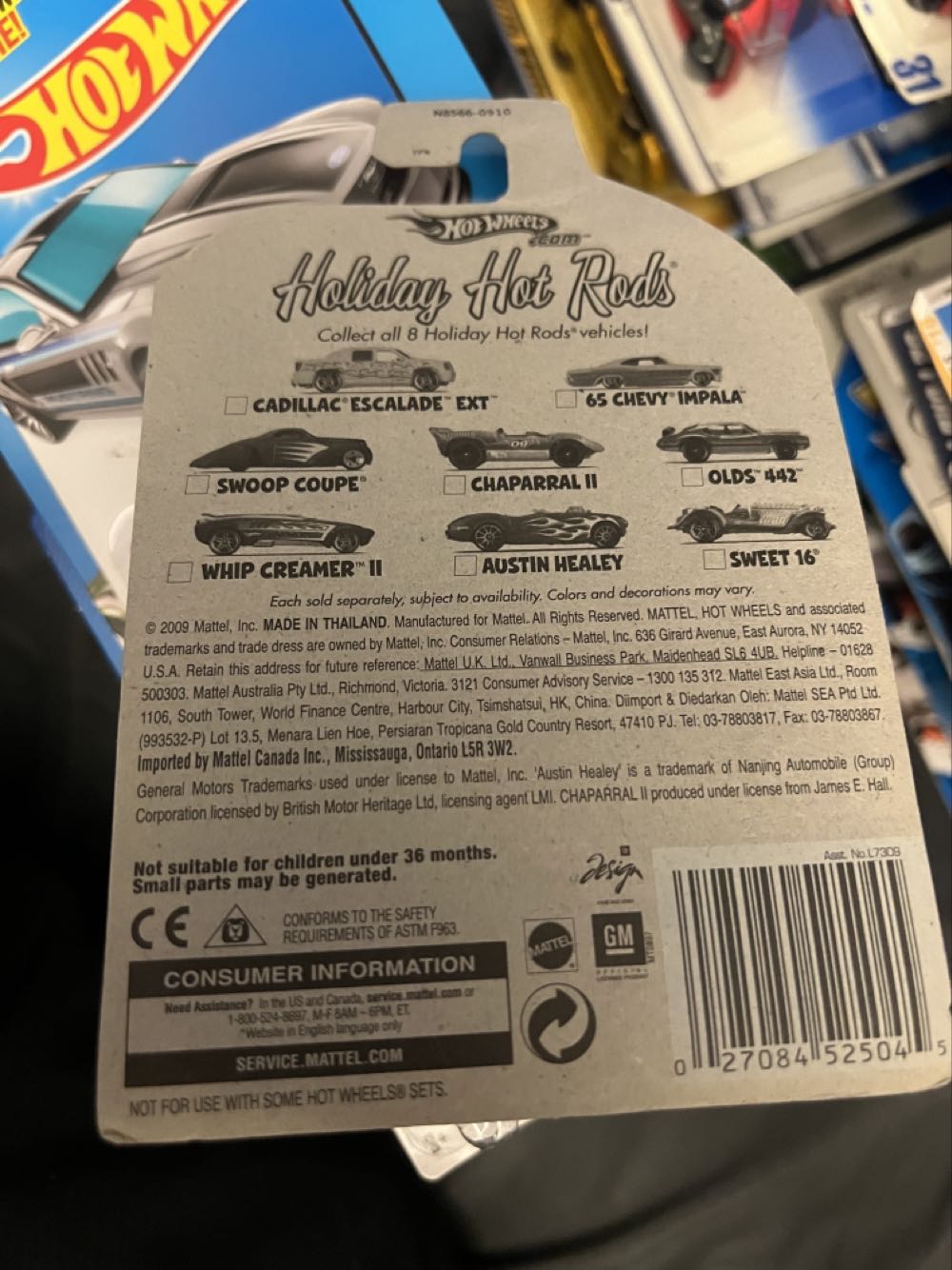 Olds 442 - Holiday Hot Rods toy car collectible - Main Image 2