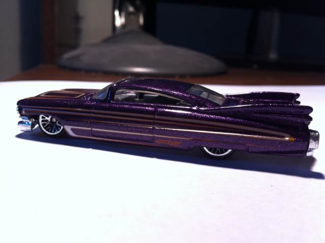 Custom ’59 Cadillac - Hot Auction Segment toy car collectible - Main Image 2