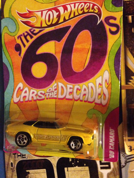 Chevy Camaro - Cars Of The Decades 60’s toy car collectible - Main Image 1