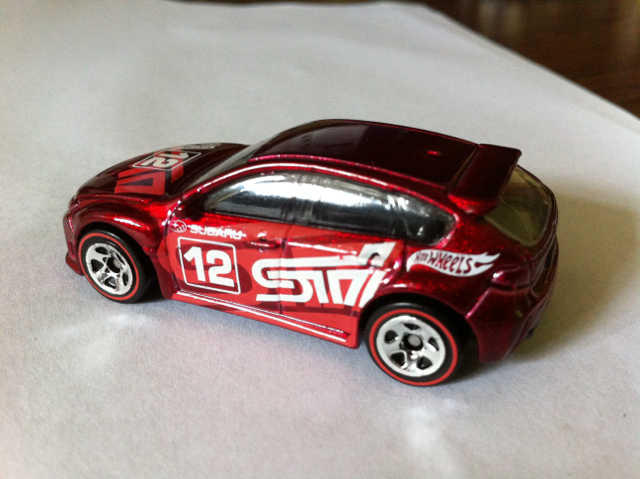 Subaru WRX STI - HW Digital Circuit toy car collectible - Main Image 2