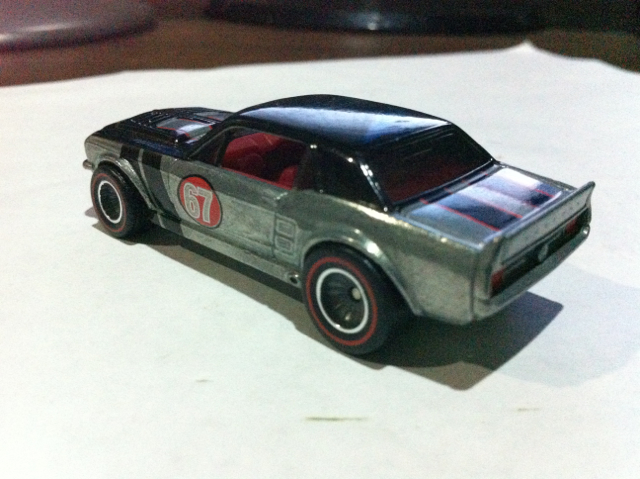 Custom ’67 Ford Mustang Coupe - 2011 Hot Wheels Garage - Ford toy car collectible - Main Image 2