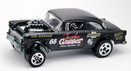 56 Chevy Bel Air Gasser - HW Showroom toy car collectible - Main Image 2