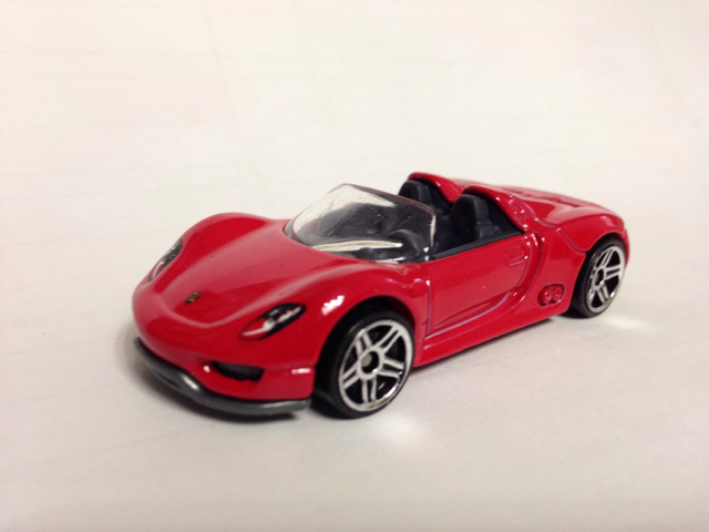 Porsche 918 Spyder - HW Showroom - 2013 toy car collectible - Main Image 1