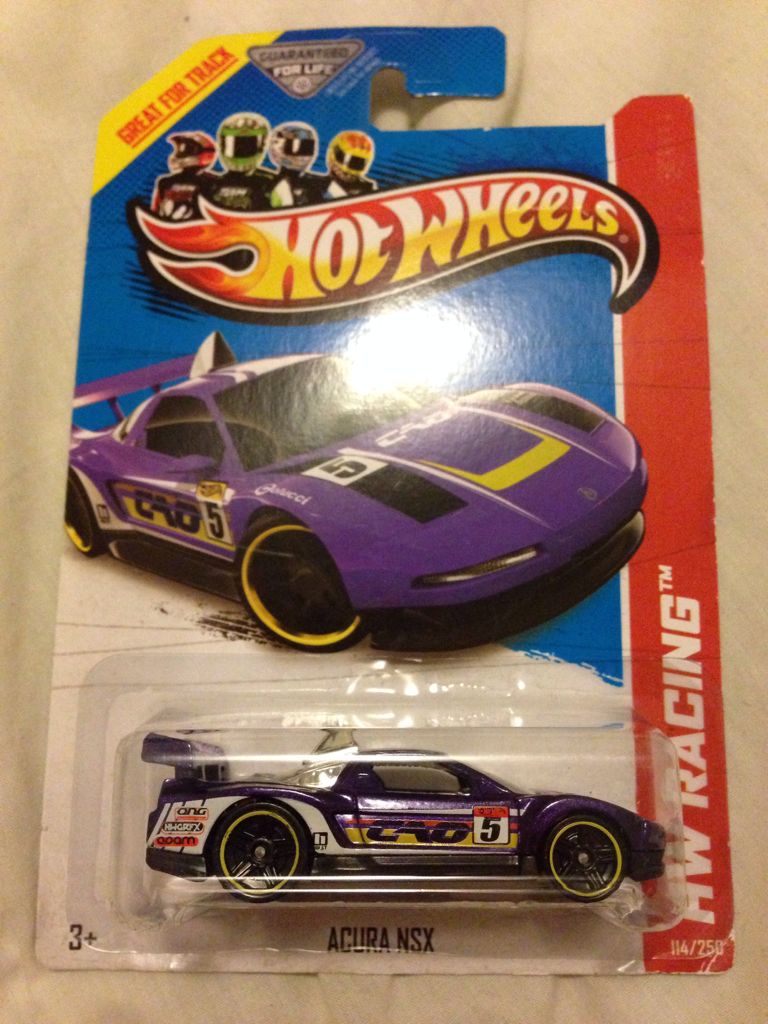 Acura NSX (Lnm) - 2013 HW Racing - Thrill Racers toy car collectible - Main Image 2