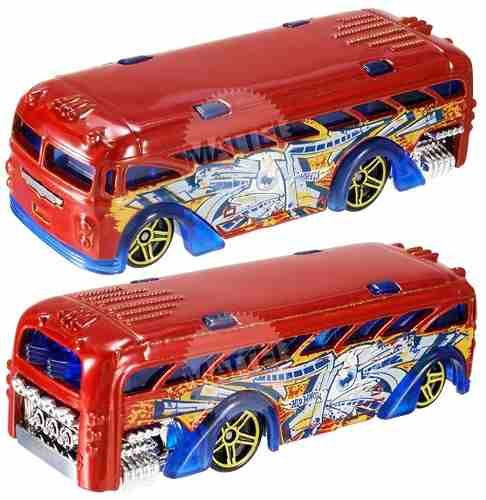 Surfin’ School Bus - 2013 HW City - Graffiti Rides toy car collectible - Main Image 2