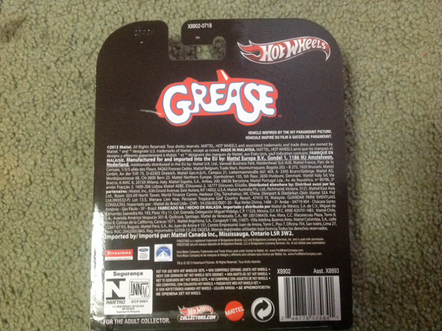 Greased Lightning - Hw Retro Entertainment toy car collectible - Main Image 2