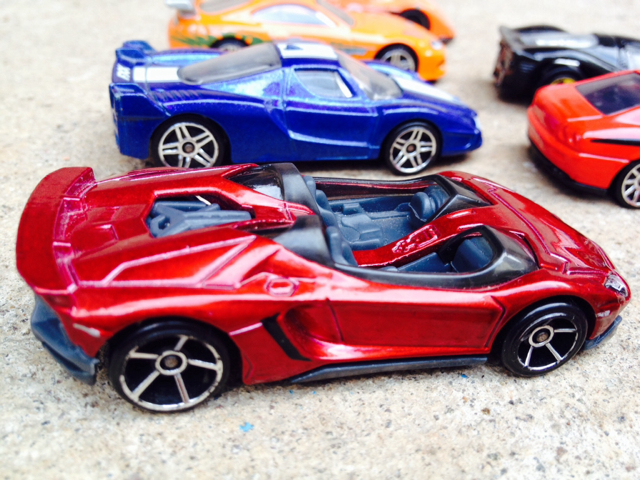 Lamborghini Aventador J - 2013 HW Showroom toy car collectible - Main Image 2