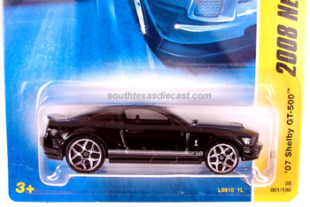 07 Shelby Gt500 - 2008 First Editions toy car collectible - Main Image 1