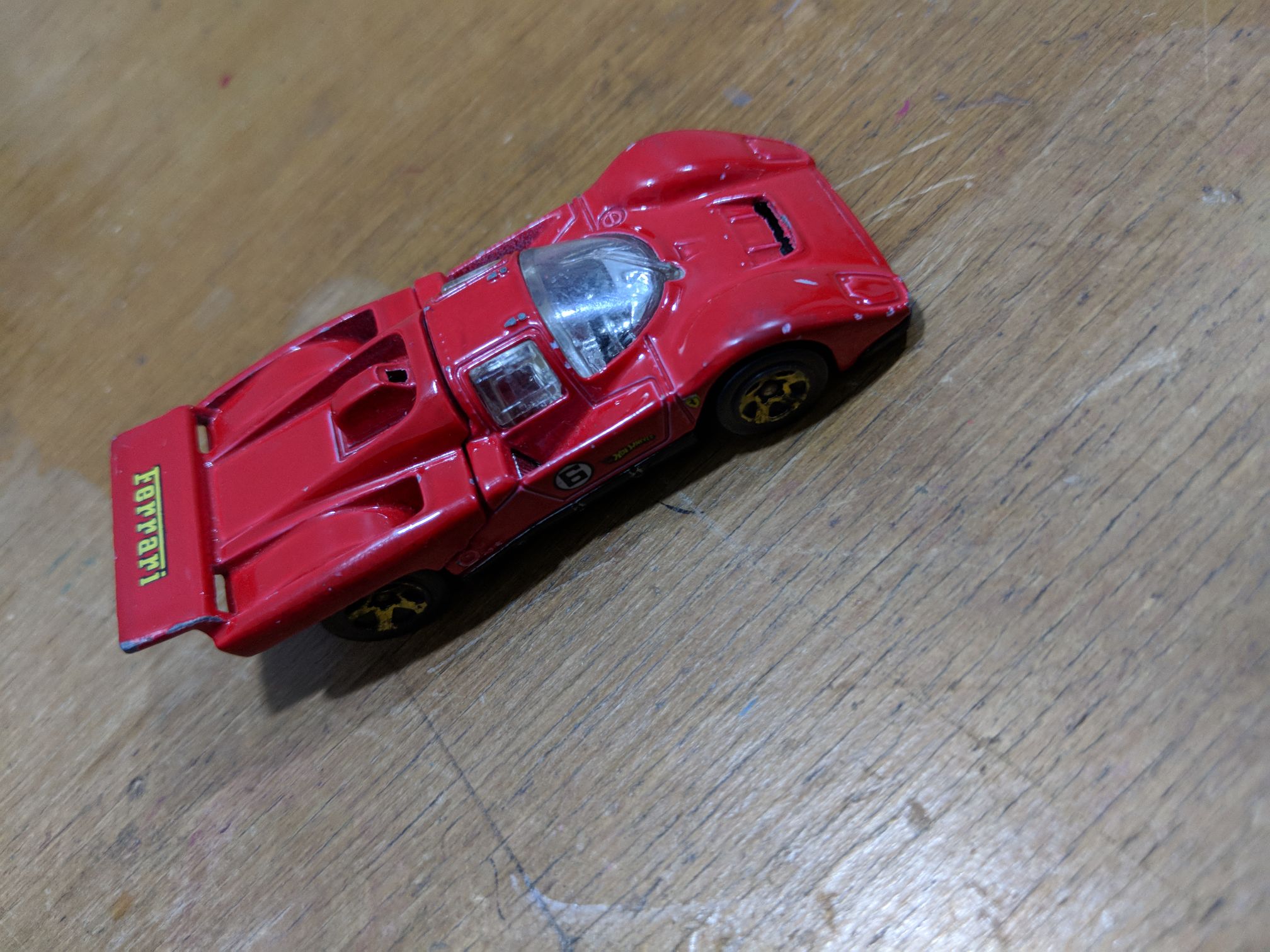 Ferrari 512m - 2011 Hot Wheels Garage Ferrari Series 06/06 toy car collectible - Main Image 2