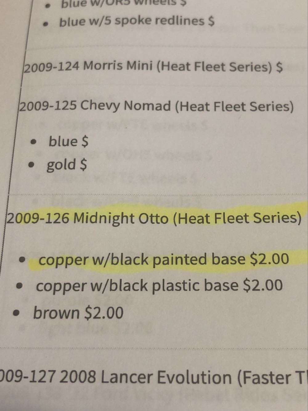 Midnight Otto - Heat Fleet toy car collectible - Main Image 3