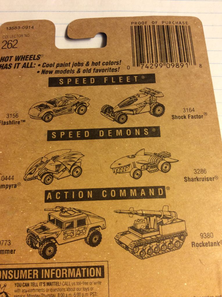 Hot Wheels - 1992 Hot Wheels toy car collectible - Main Image 2