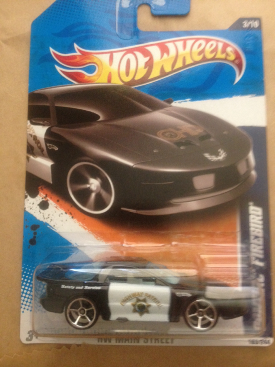 Pontiac Firebird - 2011 HW Main Street toy car collectible - Main Image 1
