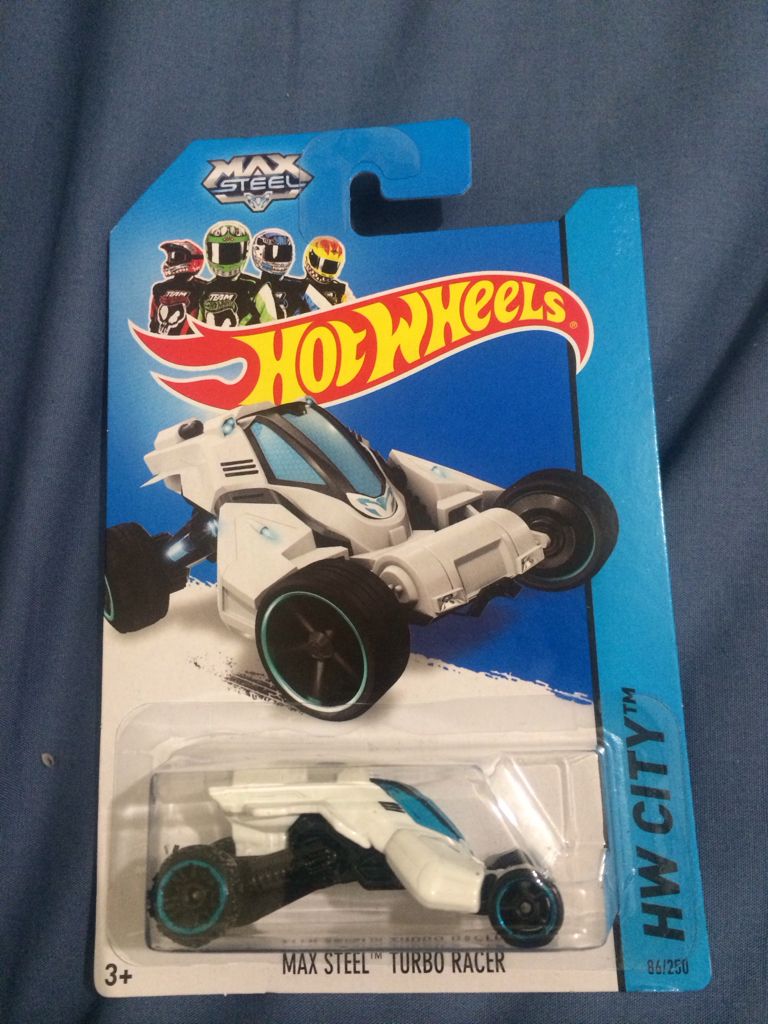 Max Steel Turbo Racer - HW City toy car collectible - Main Image 2