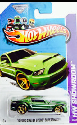 ’10 Ford Shelby GT500 Supersnake - Treasure Hunts toy car collectible - Main Image 1