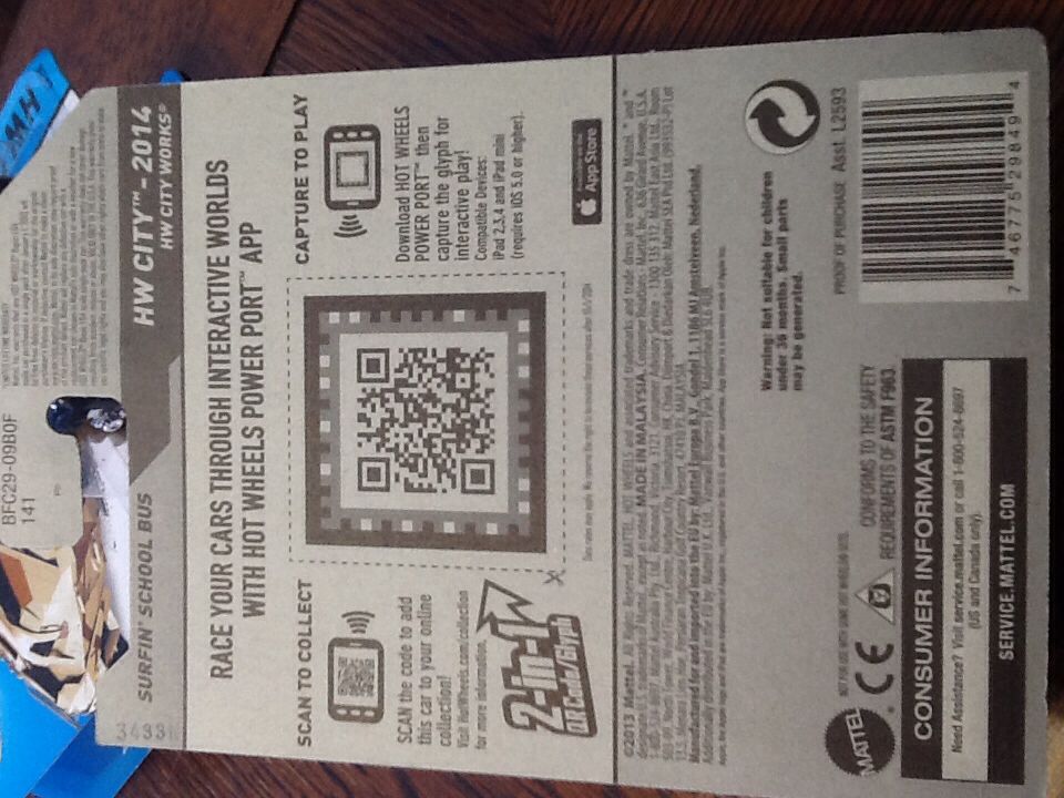 Surfin School Bus - 2014 - HW City - City Works toy car collectible - Main Image 2