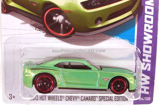 Chevy Camaro Special Edition ‘13 - 2013 - HW Showroom - Garage toy car collectible - Main Image 2
