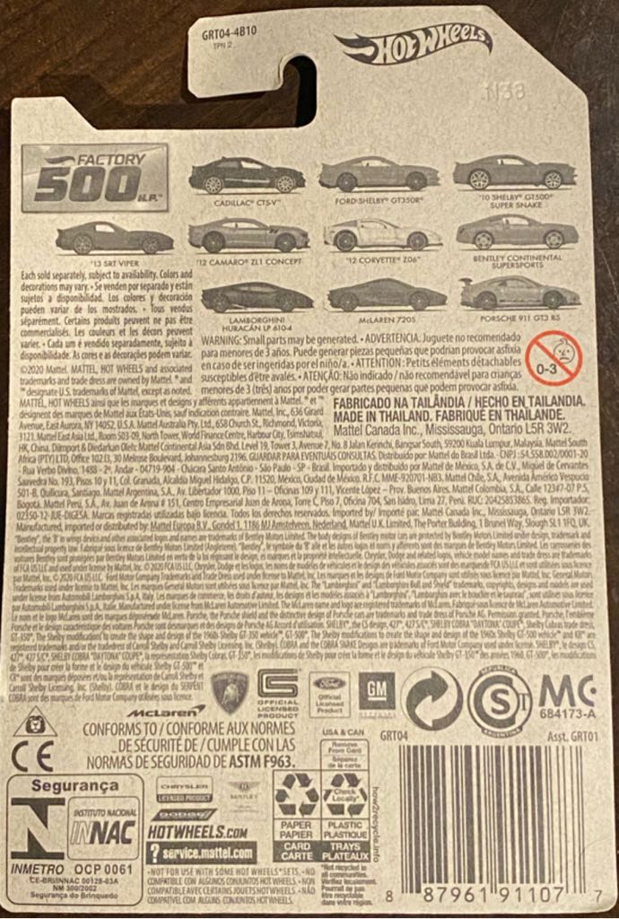 Mustang GT 2010 Shelby Gt500 - HW Showroom toy car collectible - Main Image 2