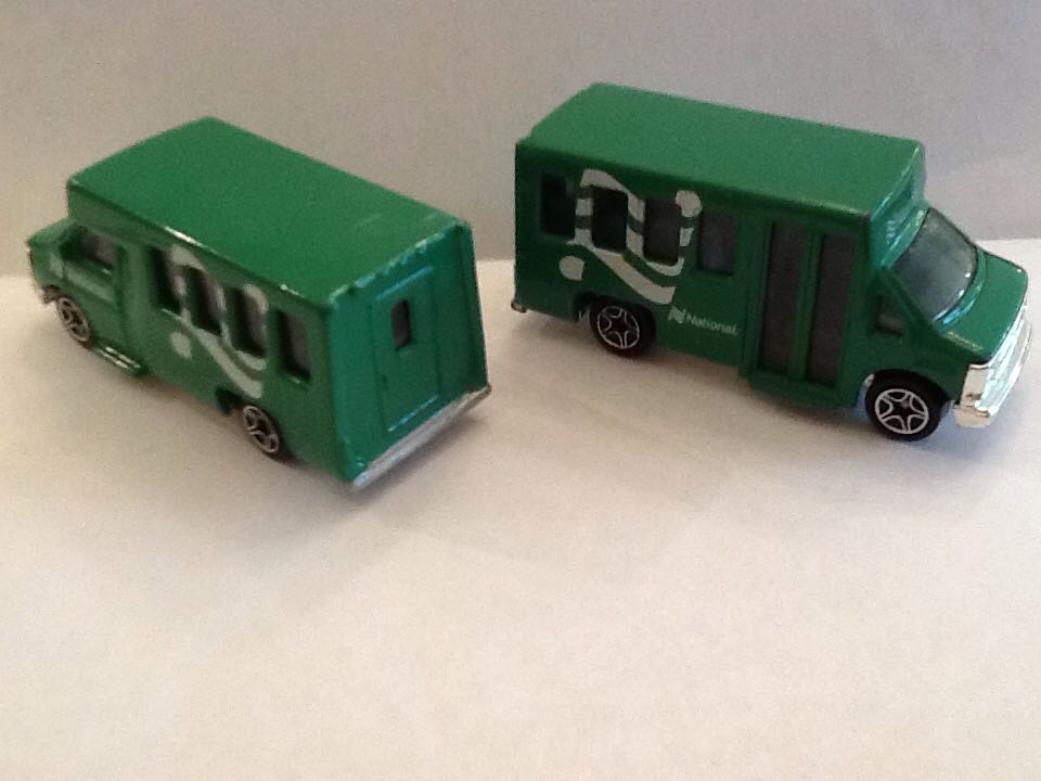 Chevy Transport Bus  toy car collectible - Main Image 2