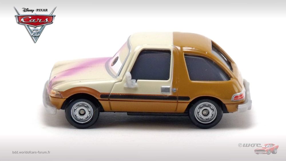 Tubbs Pacer with Paint Spray - (2013 - WGP) LEMONS (7) toy car collectible - Main Image 4
