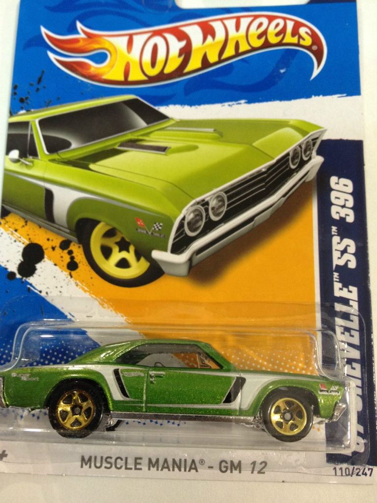 ’67 Chevelle SS 396 - Muscle Mania - GM ’12 toy car collectible - Main Image 2