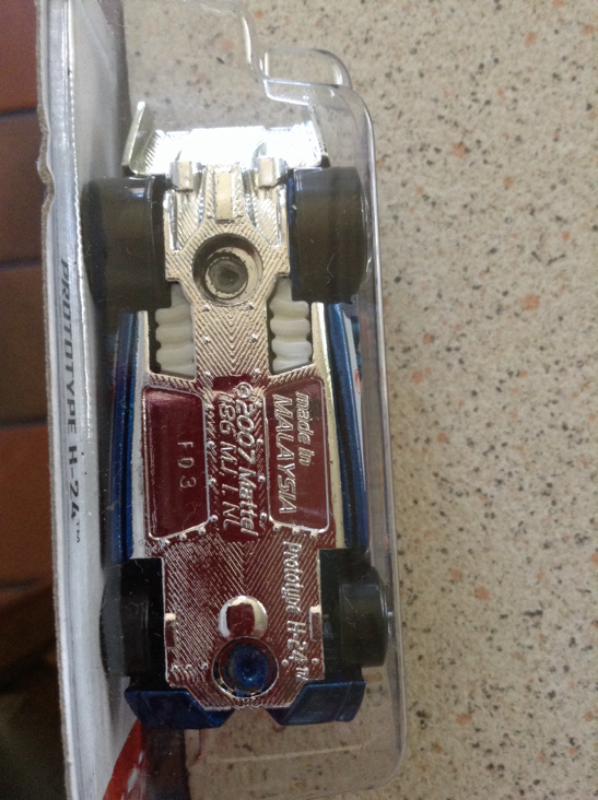 Prototype H-24 TH - ’13 HW Race toy car collectible - Main Image 2