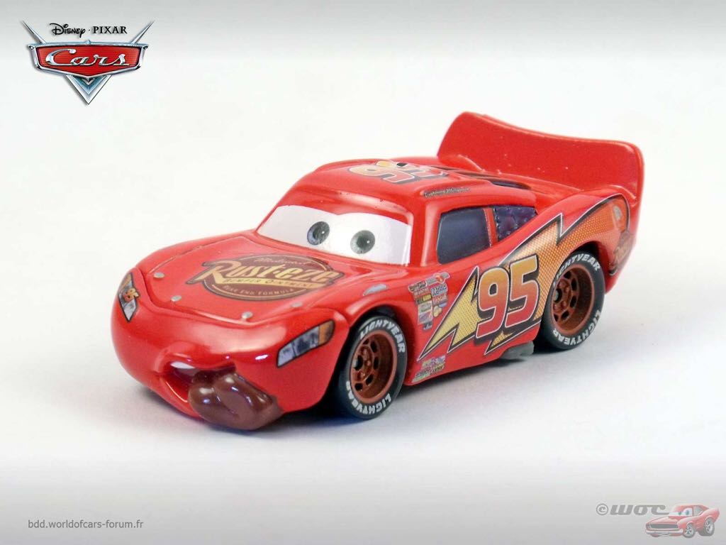 “Cars ”Lightning McQueen #95, Tongue” - Disney Pixar - Cars toy car collectible - Main Image 2