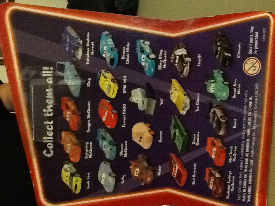 Yeti - LOOSE - PIXAR toy car collectible - Main Image 2