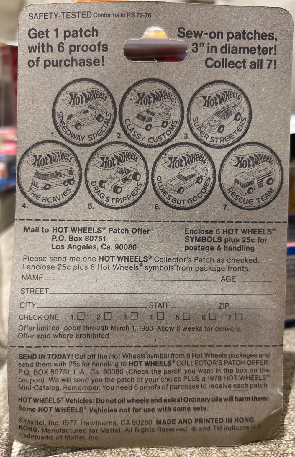 Greased Gremlin - 1982 Hot Wheels toy car collectible - Main Image 2