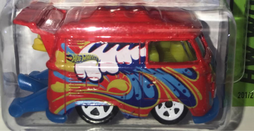 Volkswagon Kool Kombi - HW Workshop -2014 HW Garage toy car collectible - Main Image 2