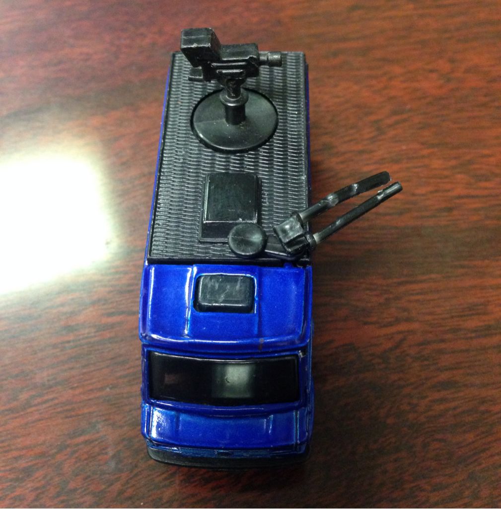TV News Van  toy car collectible - Main Image 2