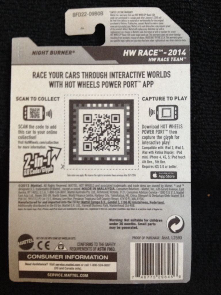 Night Burner - Treasure Hunt toy car collectible - Main Image 2