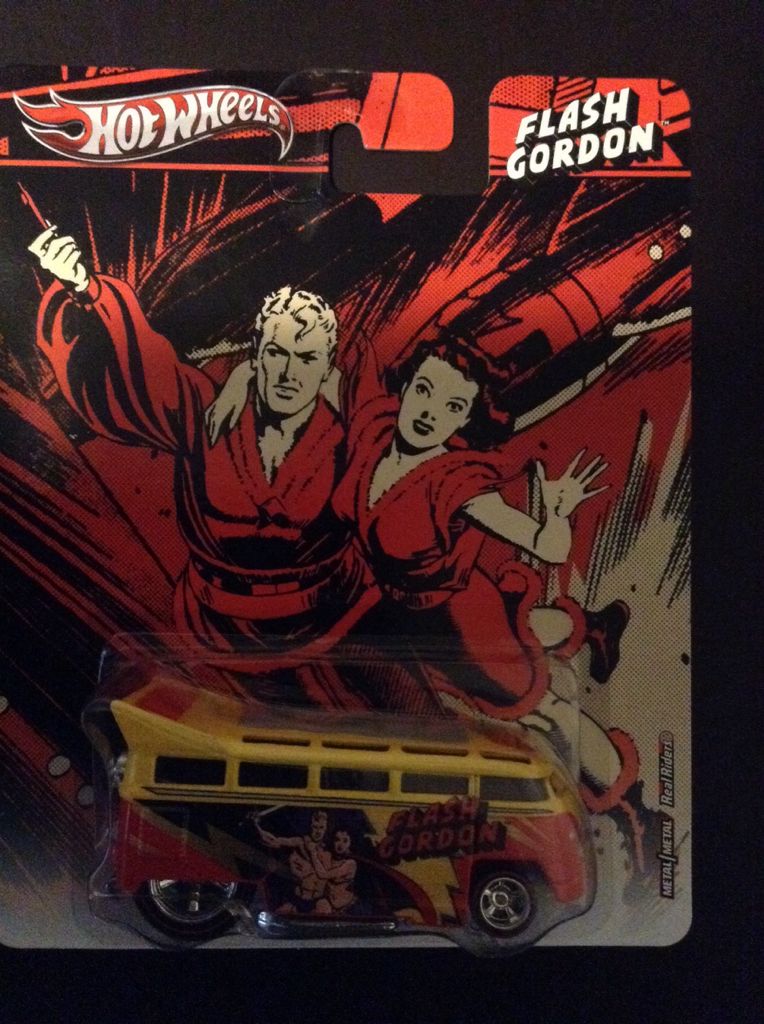 Hot Wheels Volkswagen T1 Drag Bus - Flash Gordon - Pop Culture toy car collectible - Main Image 1