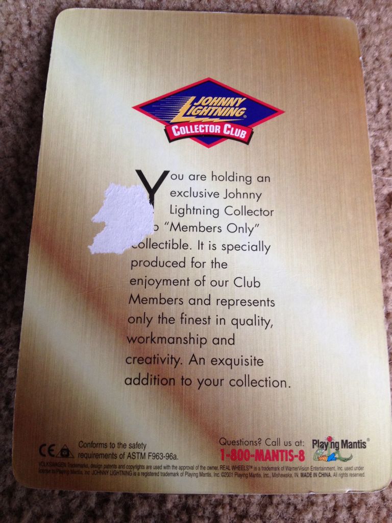 Johnny Lightning toy car collectible - Main Image 2