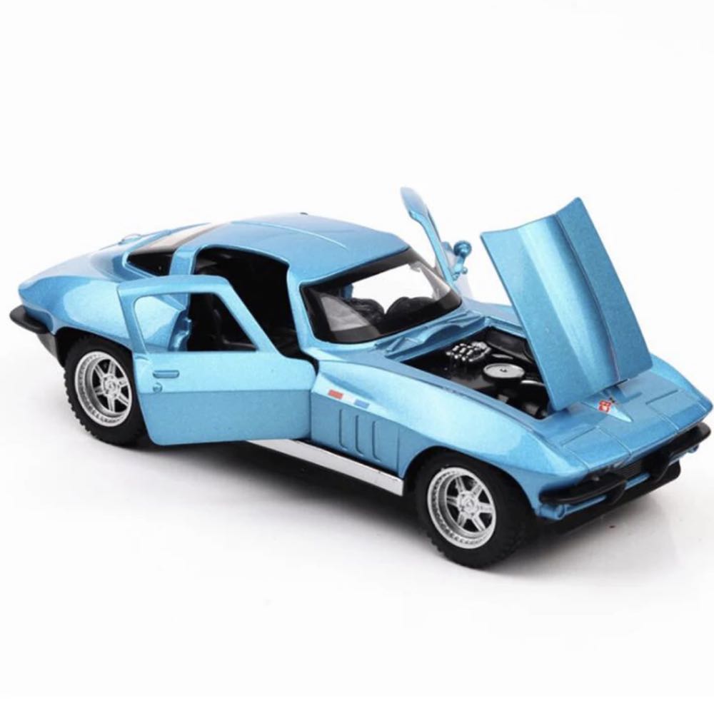 Chevy Corvette - Pull Back Car toy car collectible - Main Image 2