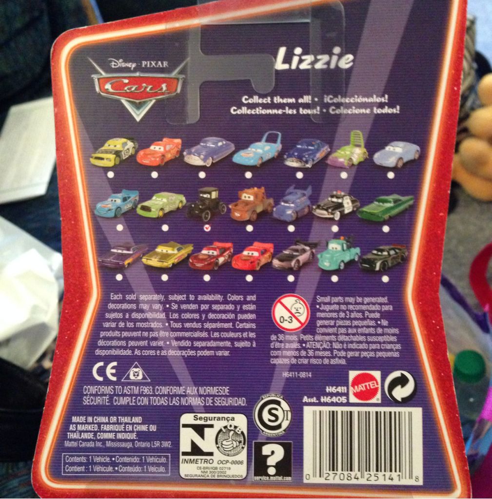 Lizzie - (2015 - Cars 2015) RADIATOR SPRINGS (19) toy car collectible - Main Image 2